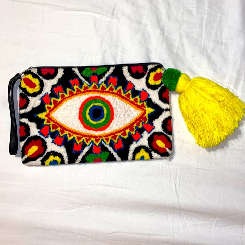 Evil eye wristlet